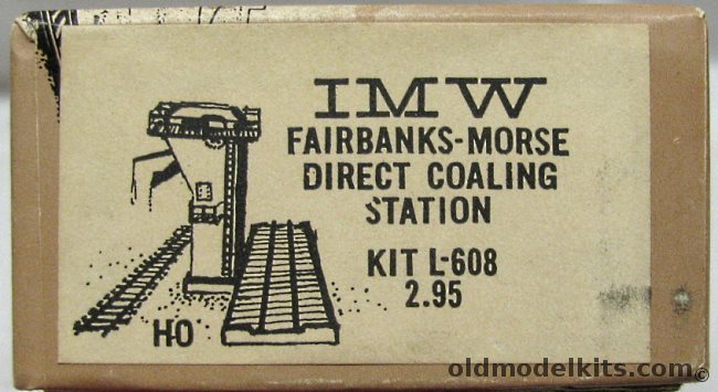 IMW 1/87 Fairbanks-Morse Direct Coaling Station - HO Craftsman Kit, L608 plastic model kit